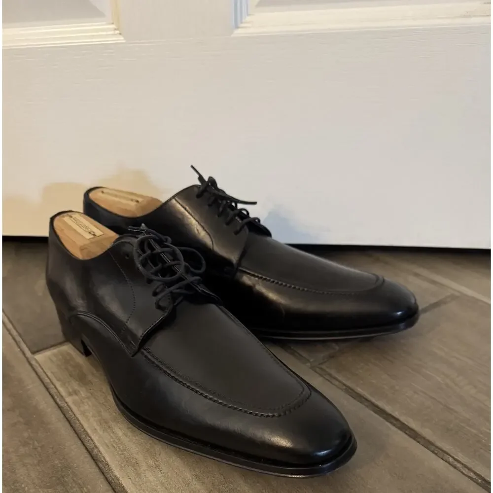 TO BOOT NEW YORK Dimitri Black Leather Derby Oxford SZ 11.5 #2060 $450